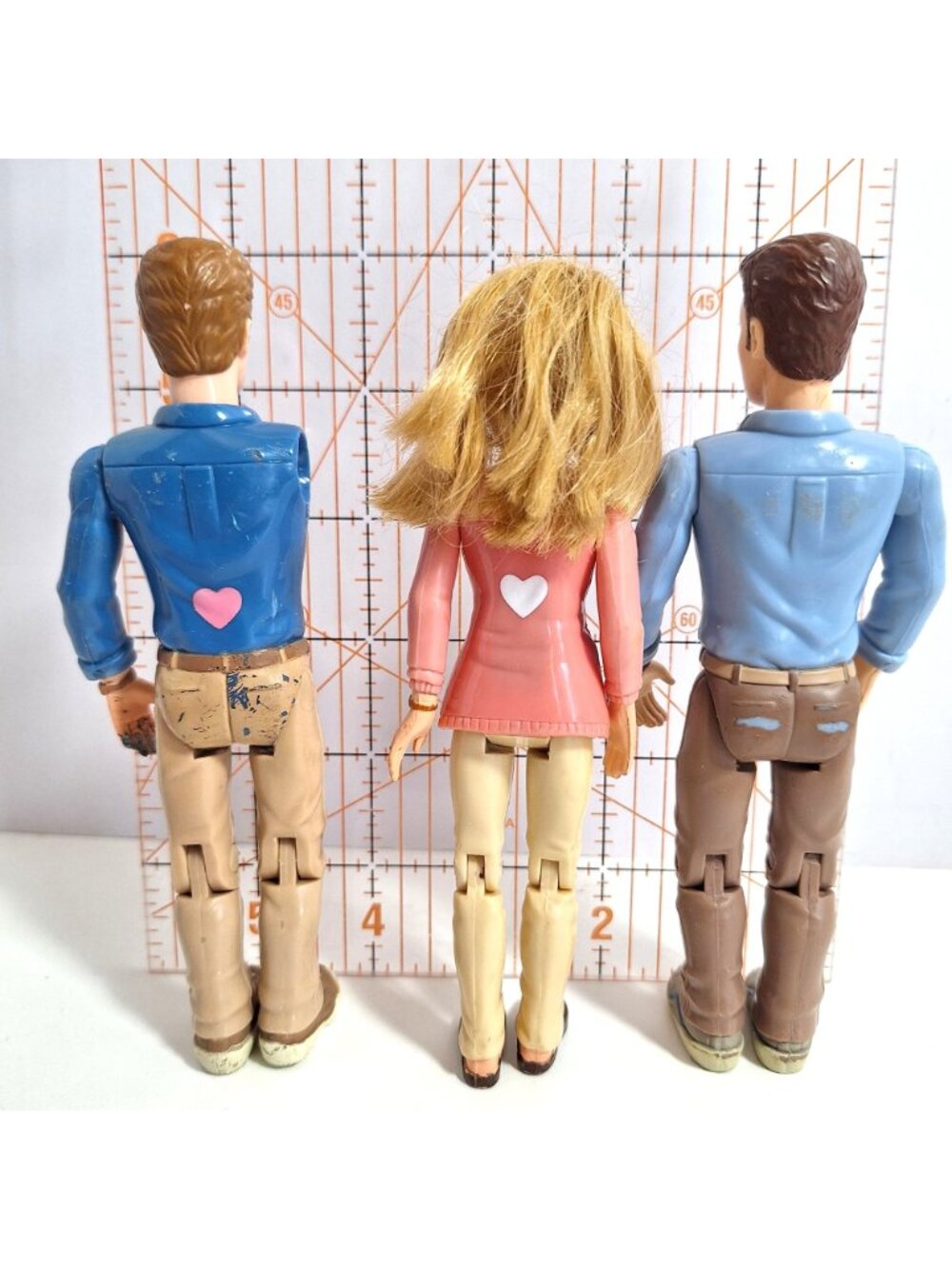 Loving Family Mom Dad Parents Girl Boy Men Women 7 Figure Lot 2002 - Picture 6 of 14
